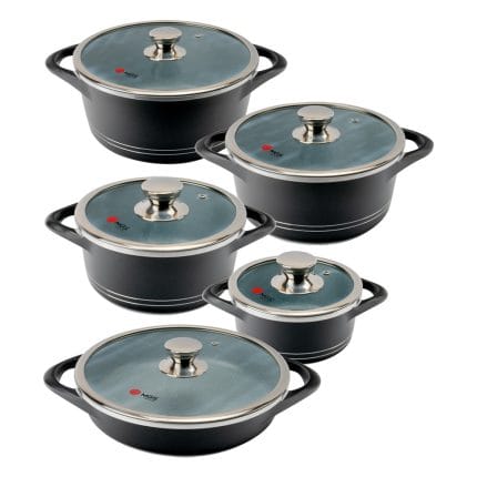 سرویس قابلمه 10 پارچه طرح ایتالیا B کد IB1019