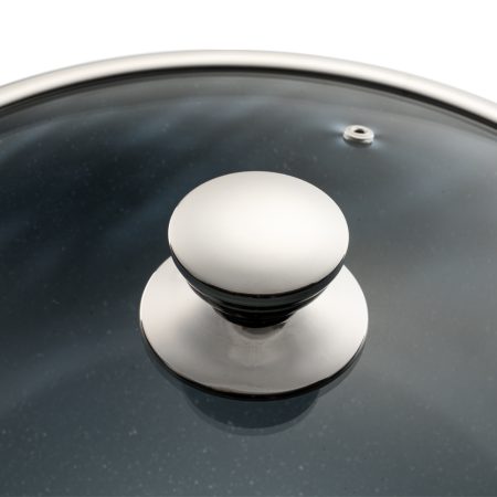 تابه دو دسته سایز 40 گرانیت طرح ایتالیا B