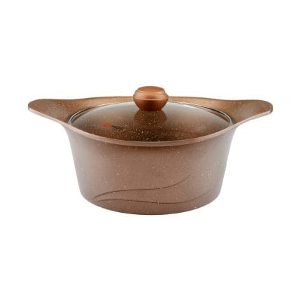سرویس قابلمه 15 + 2 پارچه گرانیت طرح کره ای C