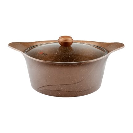 سرویس قابلمه 15 + 2 پارچه گرانیت طرح کره ای C