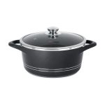 قابلمه دو دسته سایز 24 گرانیت طرح ایتالیا B