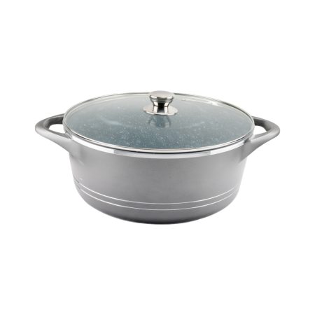 قابلمه دو دسته سایز 36 گرانیت طرح ایتالیا B
