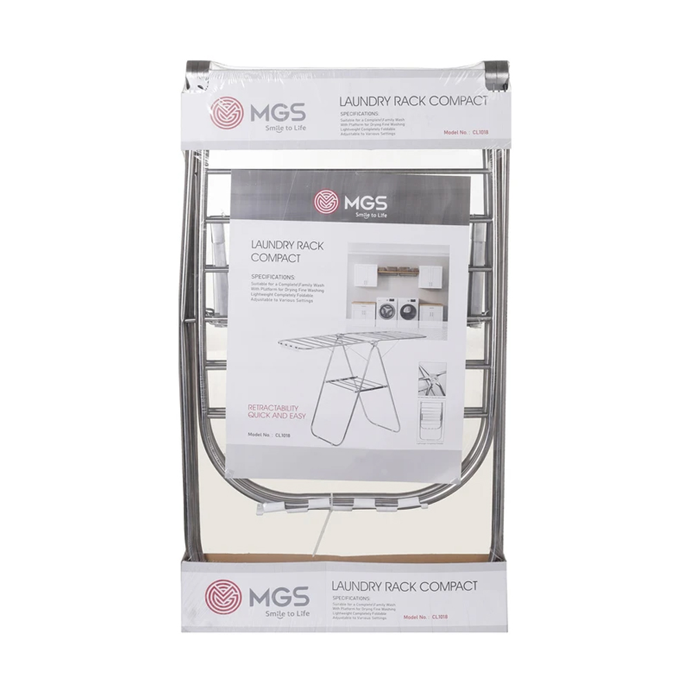 بند رخت آپارتمانی استیل MGS کد CL1018