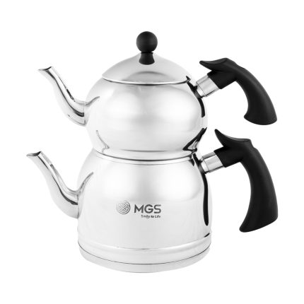 کتری و قوری استیل 2.5 لیتری MGS کد K41019