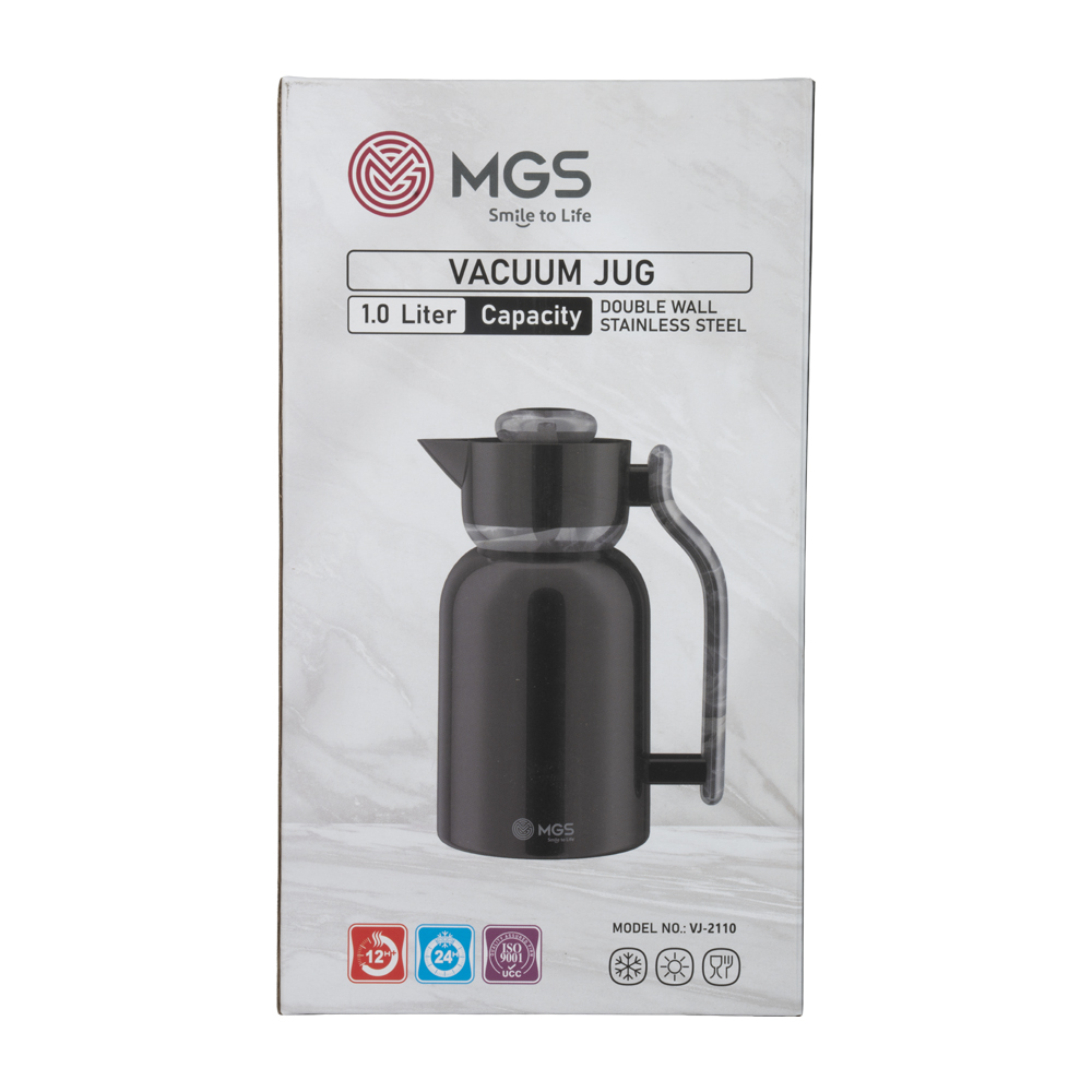 فلاسک 1 لیتر استیل MGS کد VJ-2110