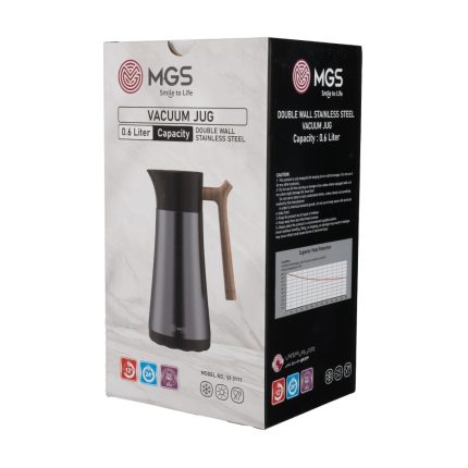 فلاسک 600 میلیلیتر استیل MGS کد VJ-3111