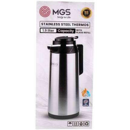 فلاسک 1.9 لیتر استیل MGS کد FS10113