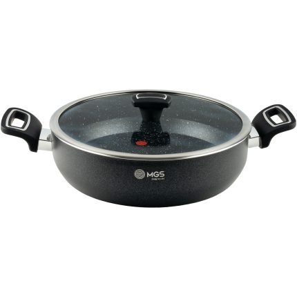 تابه گرانیت سایز 28 دو دسته مدل گارنت کد GR02