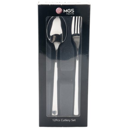کارتن قاشق و چنگال 12 عددی براق کد DF-043