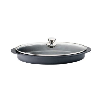 تابه مرغ و ماهی گرانیتی سایز 42 طرح ایتالیا B