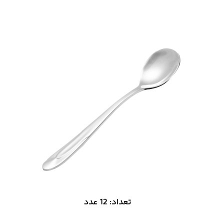 قاشق مربا خوری استیل کد 020