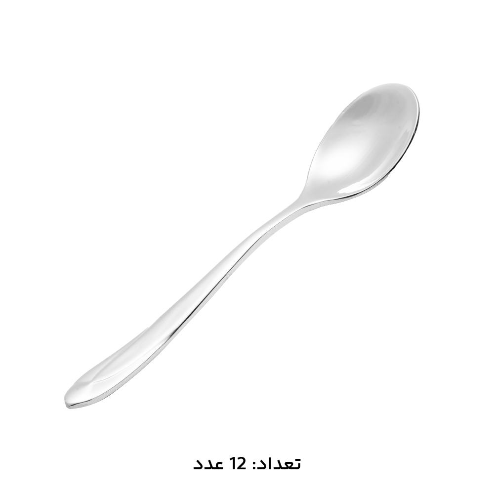 قاشق چای خوری استیل کد 020