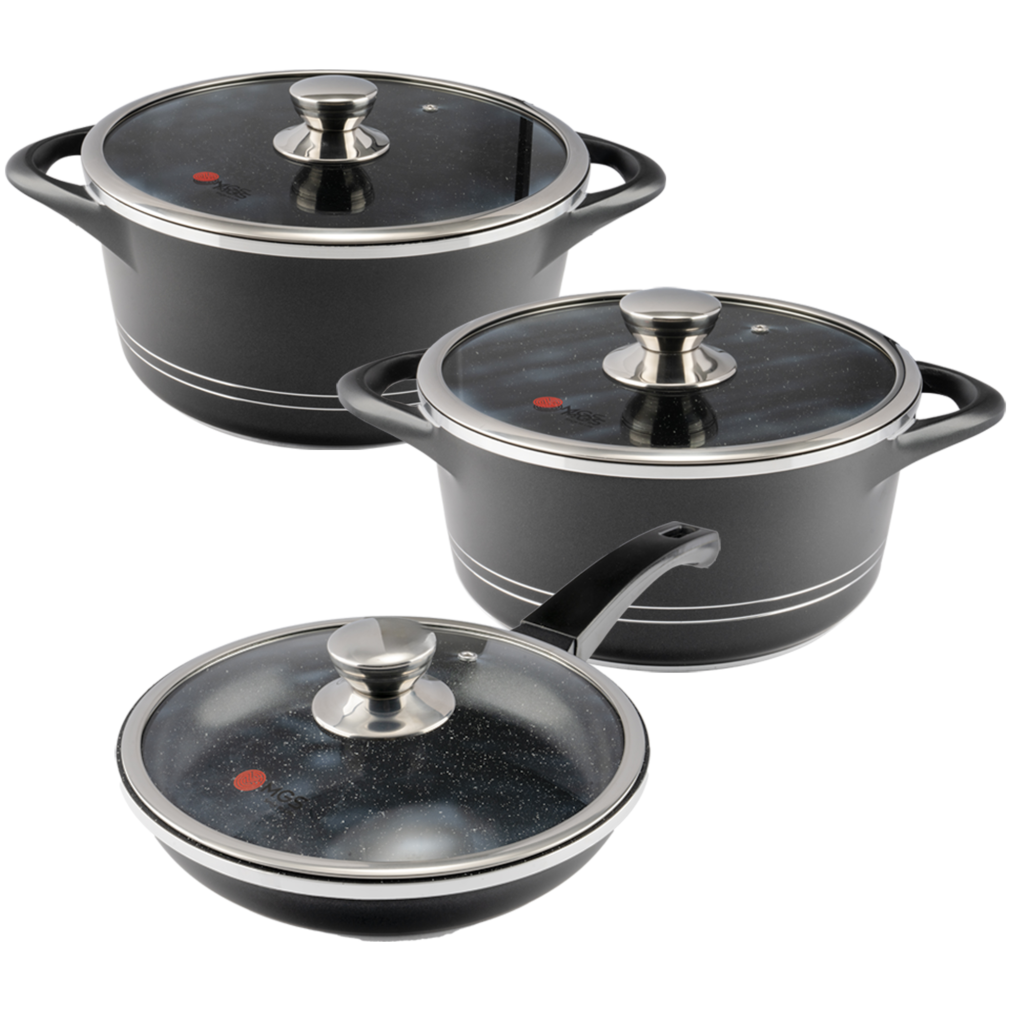 سرویس قابلمه 6 پارچه طرح ایتالیا B کد IB0611