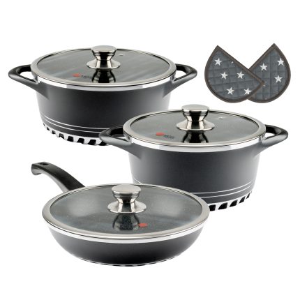 سرویس قابلمه 8 پارچه گرانیت ایتالیا C